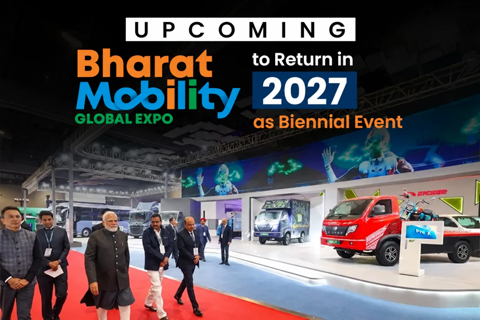 Bharat Mobility Global Expo 2027 automotive exhibition in New Delhi