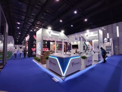 Riyadh Front Exhibition & Conference Center booth installation process