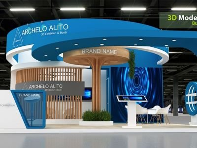 3D booth design and stall construction for INDIA SOFT 2026 Delhi by Boothfabricators