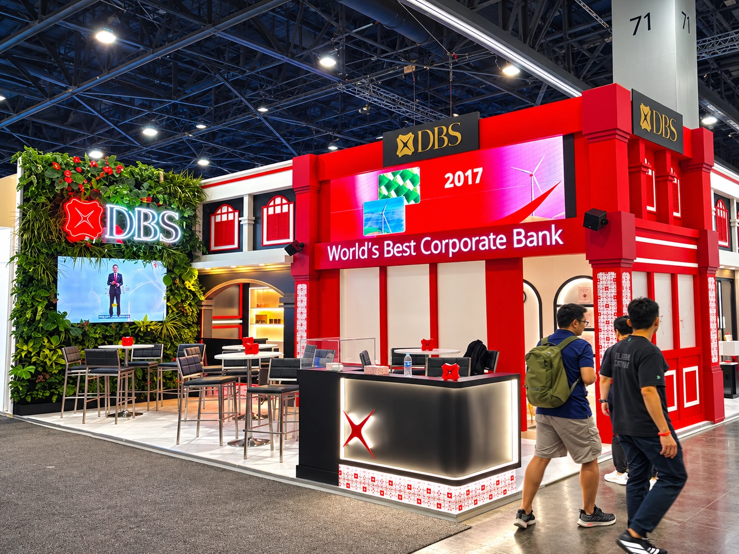 DBS Bank exhibition stand at Sibos Miami 2026