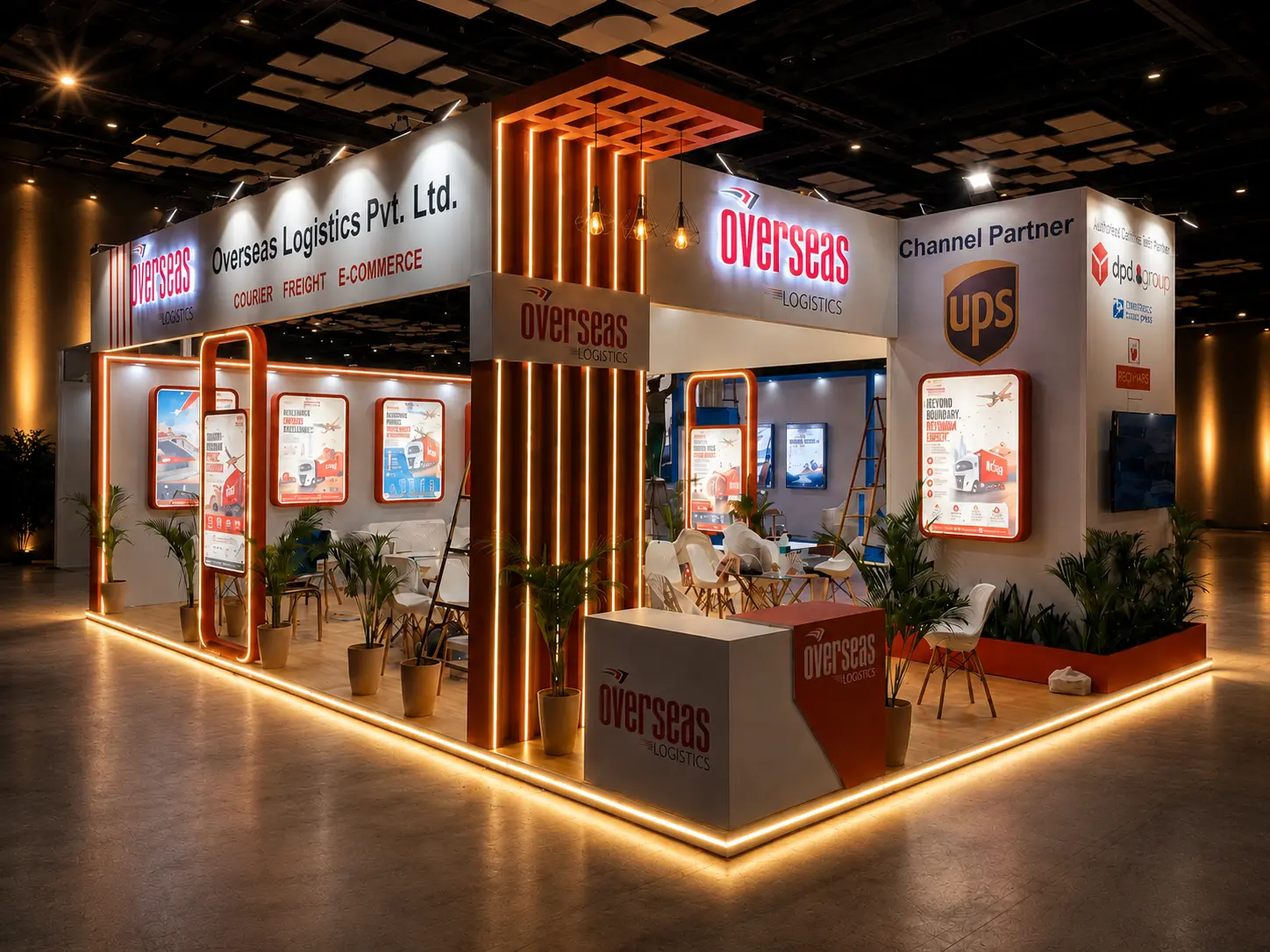 Overseas booth at Bharatiya Vyapar Mahotsav 2026