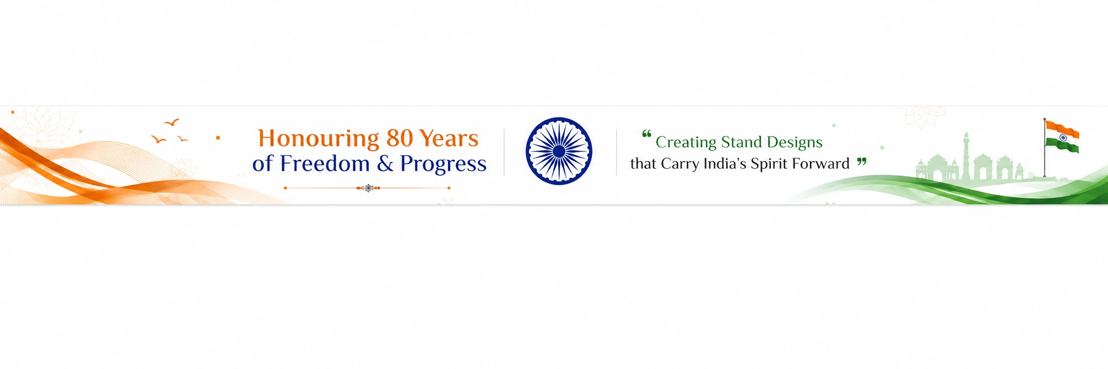 Honouring 80 Years of Freedom & Progress