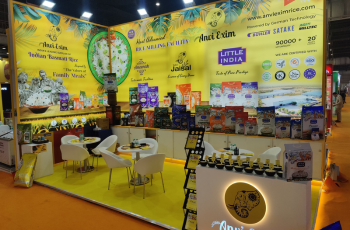 Food expo booth builders for ANNA POORNA INTER FOOD 2025
