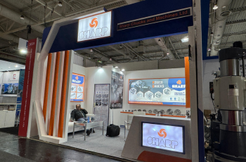 Custom booth design and fabrication for Steel Construction Expo Asia 2025 at Jio World Convention Center, Mumbai, by Booth Fabricators.