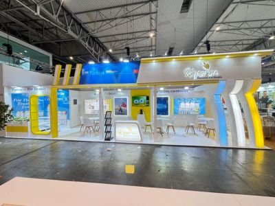 Custom exhibition stand builder Brussels Expo