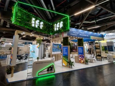 Paint and coatings exhibition stall design at Chennai Trade Centre