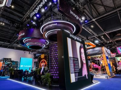 Custom booth rental display for WHX Miami exhibitors